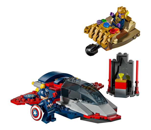 LEGO Super Heroes 76319 Kapitan Ameryka kontra Thanos - 1331725 - zdjęcie 3